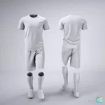 موکاپ لباس فوتبال