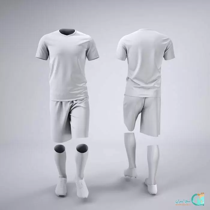 موکاپ لباس فوتبال