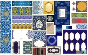 مجموعه طرح اسلیمی