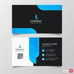 طرح کارت ویزیت شرکتی و شخصی لایه باز