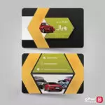 کارت ویزیت نمایشگاه اتومبیل لایه باز